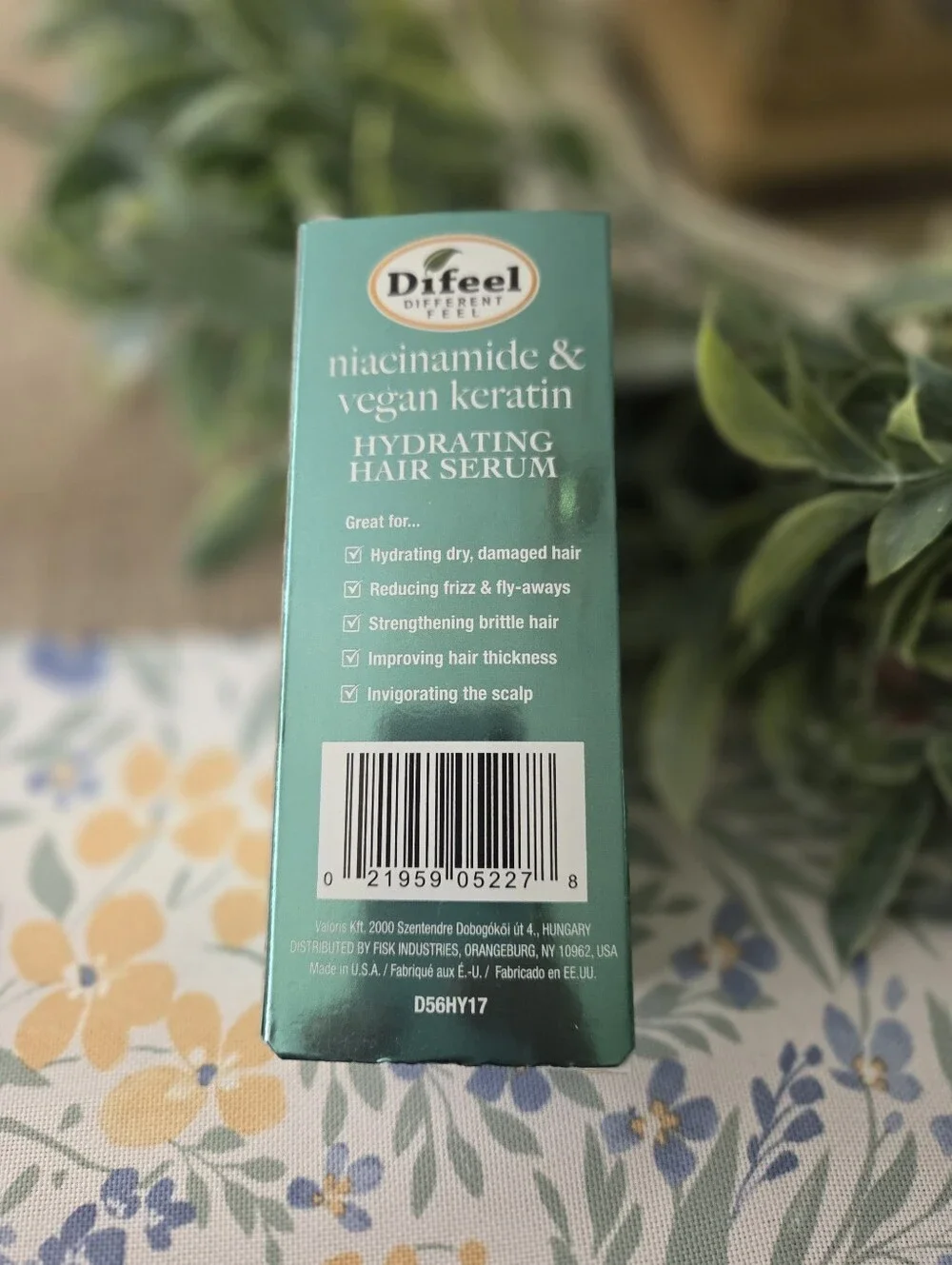 Difeel Hydrating Hair Serum with Niacinamide & Vegan Keratin